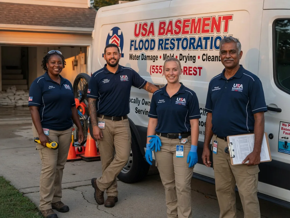 Basement Flood Cleanup company in Fisher, LA