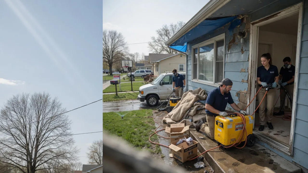 Basement Flood Cleanup in Fisher, LA near me